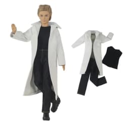 1 Set Doll Clothes Leather coat Outfit for 12 inch Ken Doll Many Style for Choice A02