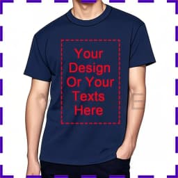 Men Tshirt Your Design Here Cotton Comfortable Unisex Teeshirt Fashion Personalized Summer Top Perfect Gift For Him