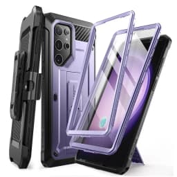 SUPCASE For Samsung Galaxy S24 Ultra Case UB Pro Full-Body Dual Layer Rugged Belt-Clip Phone Case with Built-in Screen Protector