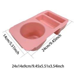 EVA Bag Top Storage Tray Outdoor Camping Cup Organizer Holder Rack Travel Phone Storage Lid Waterproof Beach Soft Cover Divider