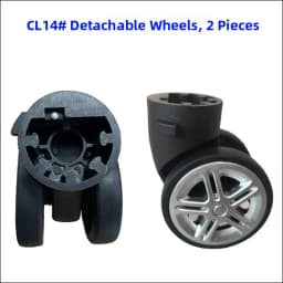 Universal Wheel Luggage Tool Box Wheel Bag Accessories Travel Suitcase Foot Wheel Luggage Carryon Spinner Wheel Removal
