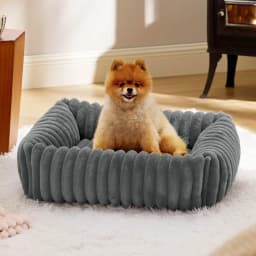 Luxury Bed for Small Dog Warm Cat Sofa Nest Pet Comfortable Plush Puppy Bed Removable Washed for Small Animal Dog Pet Supplies