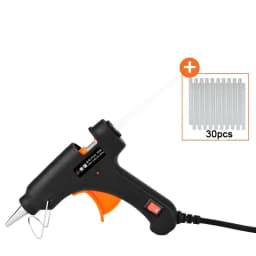 70W Hot Melt Glue Gun With 7MM Transparent Glue Stick Mini Gun Home Electric Heat Temperature Gun Repair Tool Special Stick Set