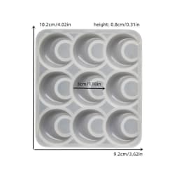 Geometric Earring Pendant Silicone Mold Moon Epoxy Resin Mould For DIY Ornaments Keychain Necklace Charms Epoxy Resin Crafts