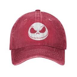 The Nightmare Before Christmas Jack Skellington Face Casual Baseball Cap For Men Summer Hats Fashion High Quality Baseball Caps