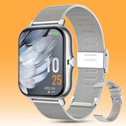 The Highly Sought-after Multi-functional Smartwatch of 2026 Features a Full Touch Display, Silicone Strap