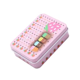 1 Pcs Cute Metal Box Candle Jars Aluminum Tin Jar for Balm Nail Cosmetic Jewelry Storage Container Refillable Bottles Tea Cans