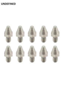 Silver MX Foot Pegs Spike Motorcycle Cleats Pin Rivet Replacement Offroad Style For Harley Floorboards Shifter Brake Pedal Pegs