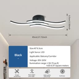 Corridor LED Ceiling Lights, Dimming Lights, Living Room, Bedroom, Dining Room, Corridor, Indoor Home Decoration Lighting