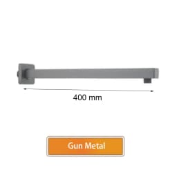 Bathroom Accessories Shower Arm Square Wall & Ceiling Mounted Shower Head Support Brushed Gold, Black, Gold, Rose, Gun Metal