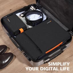 NIDOO Laptop Bag Case 13.3 14 Inch Waterproof Notebook Bag Macbook Case M1 Air Pro 13 15 Handbag Briefcase with Accessory Bag