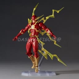 Revoltech The Flash Action Figure Barry Allen Figurine Movable PVC Collection Kaiyodo Amazing Yamaguchi Flashpoint Model Toys