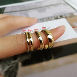 LETAPI High Polished Gold Silver Color 100% Tungsten Carbide Engagement Rings For Men Women Fashion Tungsten Wedding Jewelry