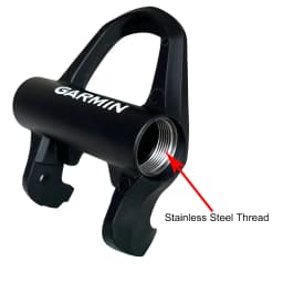 New Metal Threads Housing Shell Universal for Garmin Vector 3 3S Cover Bicycle Bike Pedal Case Accessory Parts