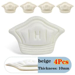 4pcs Insoles Patch Heel Pads for Sport Shoes Pain Relief Antiwear Feet Pad Protector Back Sticker Adjustable Size Cushion Insole
