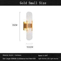 Nordic Modern High-End Marble Bedroom Bedside Lamps Living Room Wall Lighting Elegant Room Decor Marble Interior Wall Led Lights