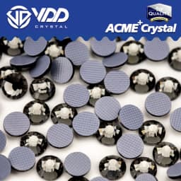 VDD Multi-color ACME+Series Top Quality Glass Hot-Fix Rhinestones Crystal AB Flatback Glitter Strass Stones For Fabric Garment