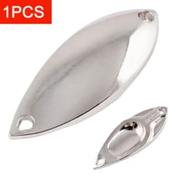 1Pcs 5g-20g Metal Spinner Spoon Lures Trout Fishing Lure Hard Bait Sequins Paillette Artificial Baits Gold Silver Fishing Tackle