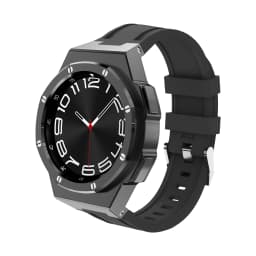 Modification Kit Case For Samsung Galaxy Watch6 Classic 47mm 43mm Stainles Steel Metal Strap Bracelet Galaxy6Classic Rubber Band