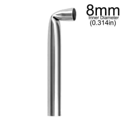 1Pcs Stainless Steel Piercing Tool Body Jewelry Tool Piercing Receiving Tube Accepts Needles Needle Receiving Tube