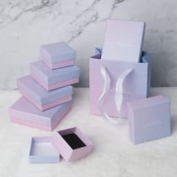 1Pcs Jewelry Packaging Gift Boxes Bags For Ring Necklace Bracelet Earrings Rectangle Cardboard With Sponge Jewelry Storage Box