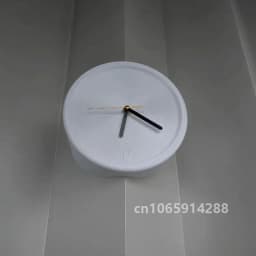 8 Inch Corner Wall Clocks Minimalist Wall Art Clock Bedroom Mechanism Silent Watches Living Room Luxury Desktop Watch Home Decor