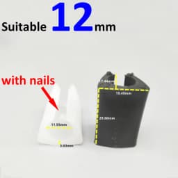 U Shaped Chair Leg Pad Anti-front Tilt Glides for Floor Protector Furniture Foot Table Leg End Tube Caps