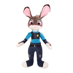 40-50Cm Zoo Character Nick Wilde Judy Hopps Cartoon Cute Toy Doll Model Birthday Christmas Gift for Friends