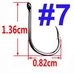 100/50/25 pcs Iseama Carp Fishing Hook Offset Circle Hook Single Fly Fishing Jig Hook Barbed Sea Fishhook Tackle Accessories