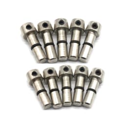 10PCS Quick Change Graver Chuck Handpiece Connector for Pneumatic Engraving Machine Jewelry Engraving Knife Handle