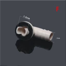Air Conditioner Ac External Unit Drain Hose Connector Elbow Fitting With Rubber Ring