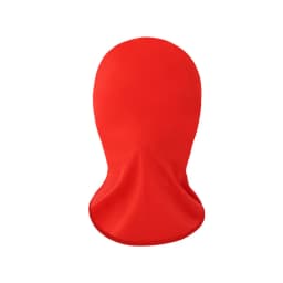 Summer Full Face Breathable Mask Translucent Visible Non-porous Face Cover Elastic Halloween Role Playing Headgear Ice Silk Hood