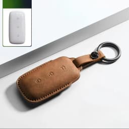 For Geely EX5 E5 Starray EM-i Galaxy L6 / L7 EX5 EM‑i Galaxy M9 Proton EMas 7 PHEV 2025 2026 Leather Car Key Case Cover Shell