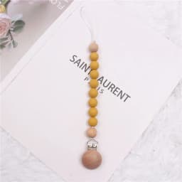 INS Pacifier Chain Food Grade Silicone Pacifier Pendant Gum Anti Drop Chain Baby Grinding Toy Bebe Pacifier Clips Baby Toys