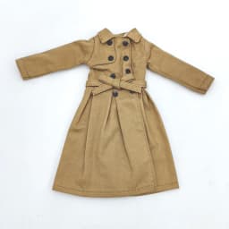 Blythe Doll Clothes Trench Coat For Blyth Azone Shoes OB23 OB24 Dolls Windbreaker