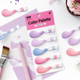 100pcs color palette series Ins message sticky notes reading tags index stickers reading enthusiasts school office supplies