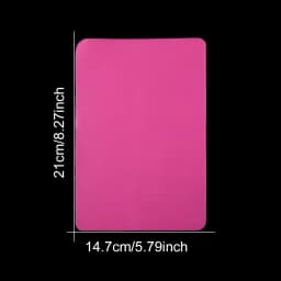 1PCS Safe Silicone Workbenches Epoxy Resin Molds Waterproof Placemat Table Mat For Jewelry Making Supplies Blue&Pink Color