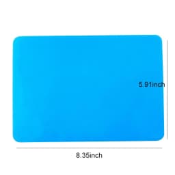 Silicone Mat for Resin Molds, 1 PCS 15.7' X 11.7' Playdough Mat, Silicone Mats for Crafts, Jewelry Resin Molds Mats, for Resin