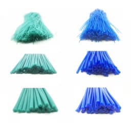 1 Box Wax Line for Ring Modeling Green Blue Jewelry Casting Tools Diameter 0.8/1.0/1.5/2.0/3.0/3.5/4.0/4.5/5.0/6.0mm