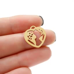 Sun Moon And Star Charm Bracelet Kit Making Supplies Diy Stainless Steel Necklace Pendant Jewelry Creation Trinket Decoration