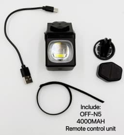 OFFBONDAGE 1000LM Bike Light Front Lamp TypeC Rechargeable LED 5000mAh Bicycle Light Waterproof Headlight Bike Accessories