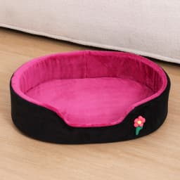Winter Warm Detachable Small Dog Bed Elastic Round Medium Dog Basket Soft Dog Cushion House Cat Bed Kennel Accessories