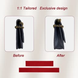 EverToner Classic Style For Cc Woc Bag Transformation Bottom Pad Bag storage Shaping Suede Mat Base Support Accessories