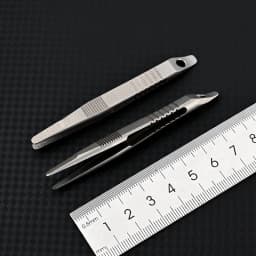 2024 NEW TC4 Titanium Steel Tweezers Multifunction With Corkscrew CNC Machining Clips Keychain Pendant Tool Outdoor EDC Gadget