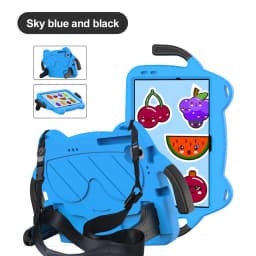 Case For Samsung Galaxy Tab A11 A9 Plus 11 inch X216 A11 A09 A8 10.5 A7 Lite 8.7 S6 S5e 10.5 A7 T500 Kids EVA Handle Stand Cover