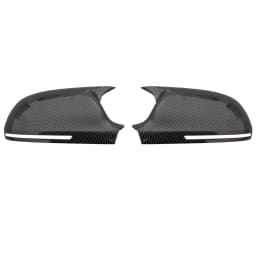 For Audi A3 8P A4 A5 B8 Q3 A6 C6 4F S6 1Pair Side Wing Mirror Cover Add On Side Rear View Mirror Cap Cover Car Accessories