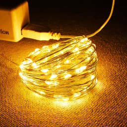 USB LED String Lights Led Copper Silver Wire Fairy Lights Waterproof 5/10/20M Garland For Christmas Wedding Party Decoration