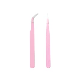 1pcs Anti-Static Excellent Quality Tweezers Bend Long Nose Cross Tweezers For Intersperse Beads Jewerly Tools Sewing Accessories