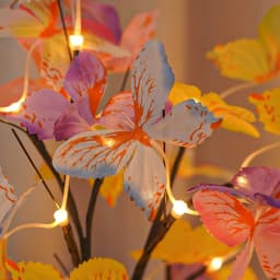 LED Night Light RechargeableTabletop Bonsai Tree Lights Butterfly Tree Lamp DIY Gift Party Holiday Camping Summer Home Decor