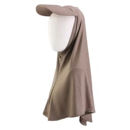 New Plain Muslim Hijab Islamic Scarf Wrap Stretchy Turban with Visor Full Cover Shawl Cap headscarf ramadan pray hat Under Scarf